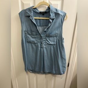 Women’s Jones New York Denim Style Sleeveless Top